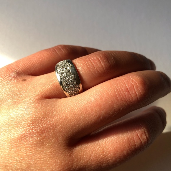 Silver Ring size 6 - Picture 2 of 2